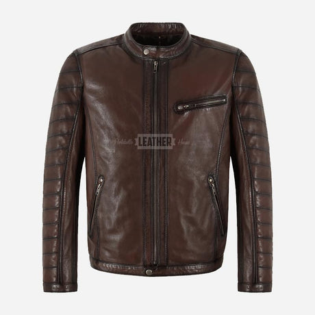 DRAVYN Men's Leather Jacket