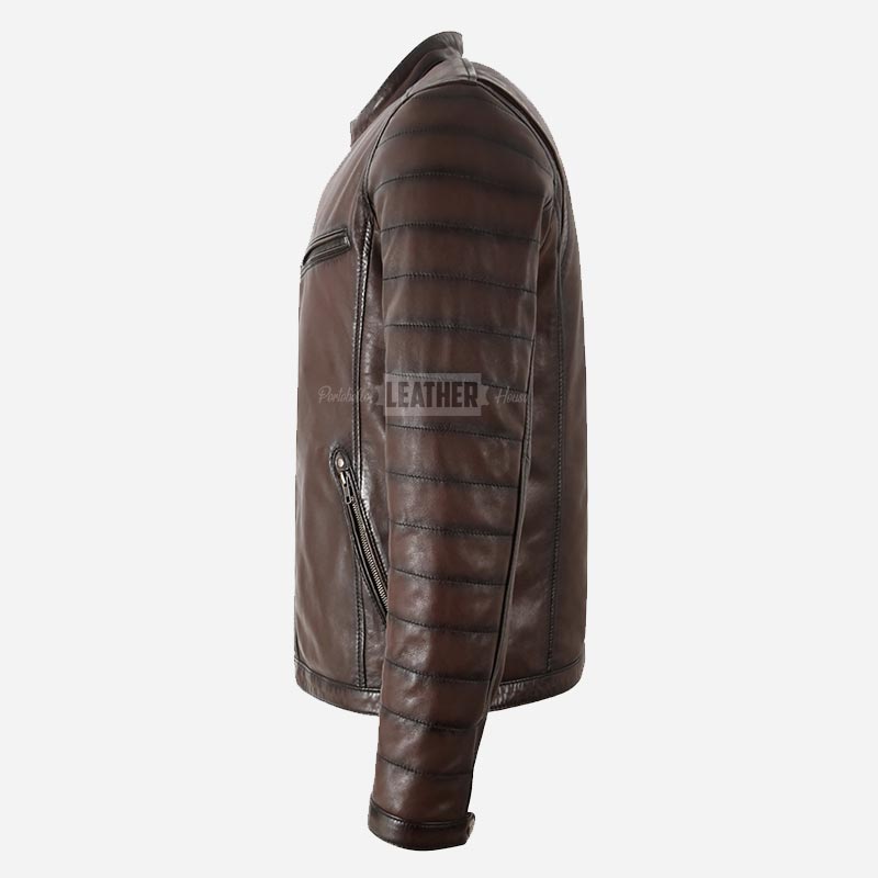 DRAVYN Men's Leather Jacket
