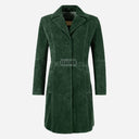 VIONNA Women's 3/4 Length Suede Coat