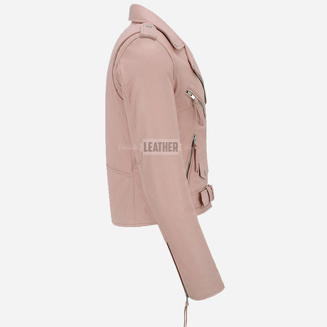 SYSSA Women’s Leather Biker Jacket