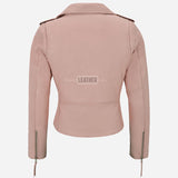 SYSSA Women’s Leather Biker Jacket