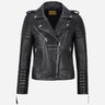 AZRA Leather Biker Jacket for Women