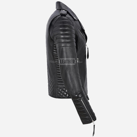 AZRA Leather Biker Jacket for Women