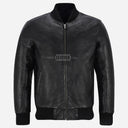 WILTON MA-1 Men's Leather Bomber Jacket