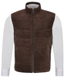 DOFF Men's Suede Leather Gilet