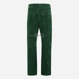 GRIT Men's Suede Leather Pants Green