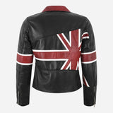 UNION JACK Union Flag Leather Jacket
