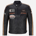 ASTRYX SIZMA Style Leather Racer Jacket