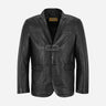 MALRIN Men's Leather Blazer