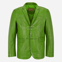 MALRIN Men's Leather Blazers