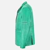 MALRIN Men's Leather Blazers