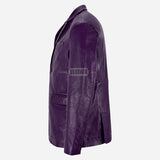 MALRIN Men's Leather Blazers