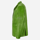 MALRIN Men's Leather Blazers