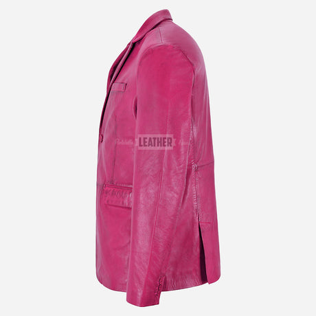 MALRIN Men's Leather Blazers