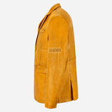 MALRIN Men's Leather Blazers