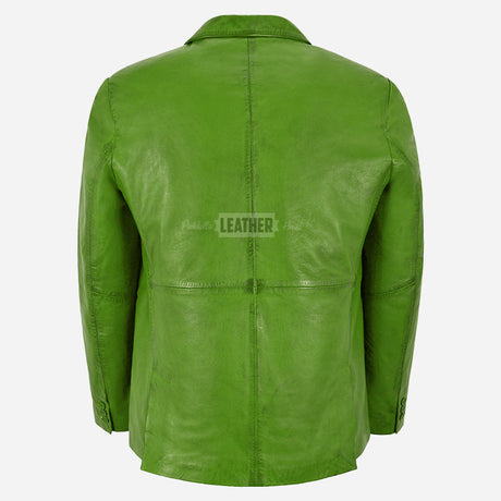 MALRIN Men's Leather Blazers