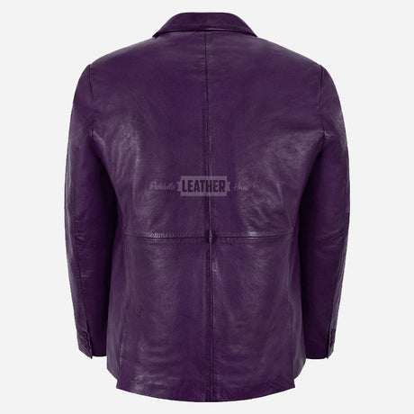 MALRIN Men's Leather Blazers